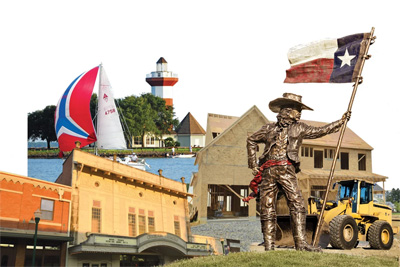 Conroe TX Area History