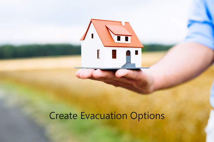 Create Evacuation Options
