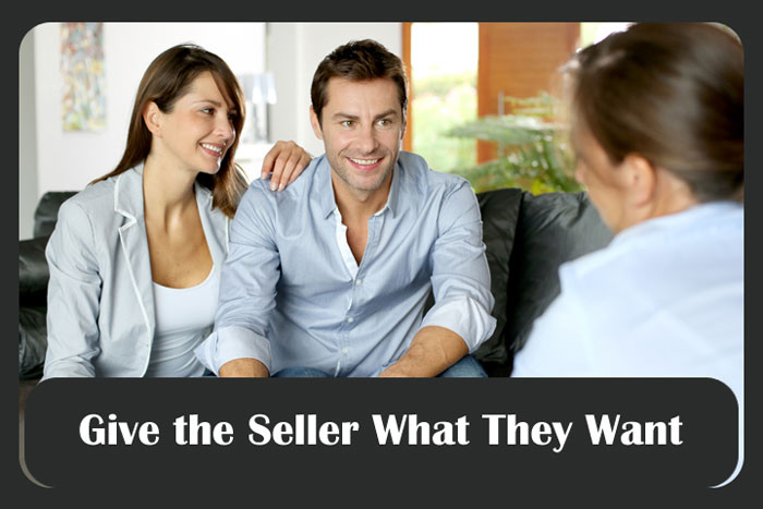 Give the Seller What They Want