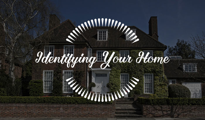 Identifying Your Home