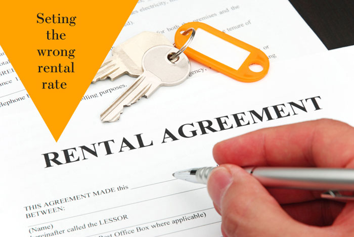 Setting the Wrong Rental Rate