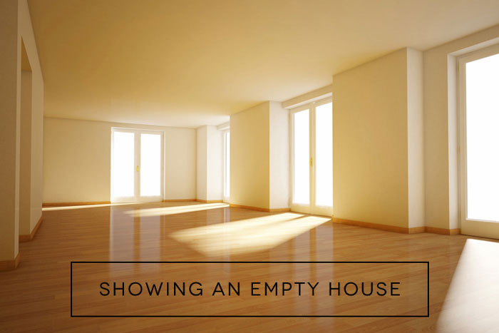 Showing an Empty House