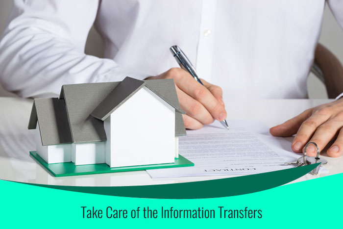 Take Care of the Information Transfers