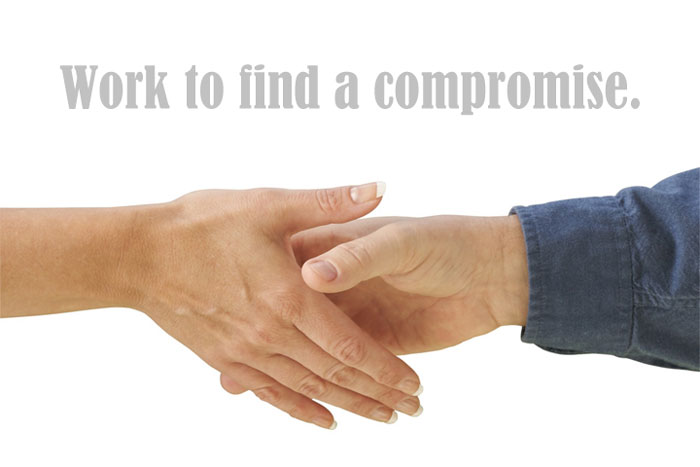 Work to find a compromise