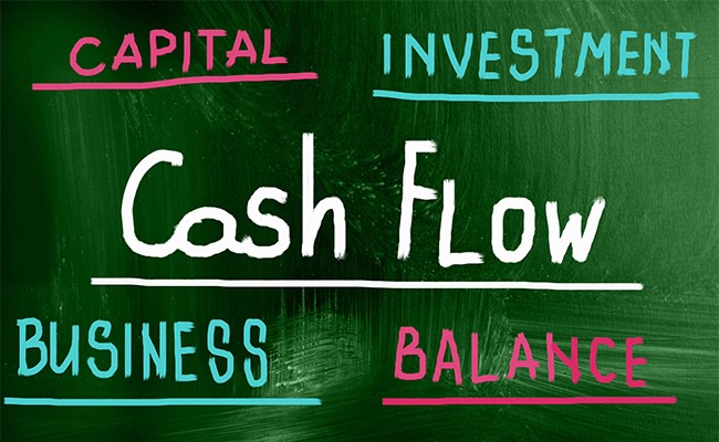 capital investment cash flow business balance image
