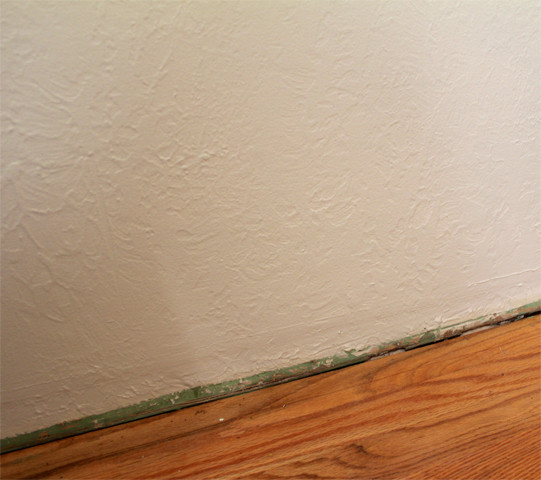 dirty wall in katy texas home