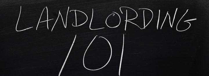 Landlording 101 On A Blackboard