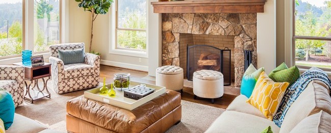 woodlands tx luxury rental living room