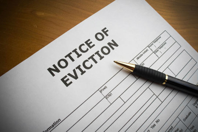 katy texas notice of eviction