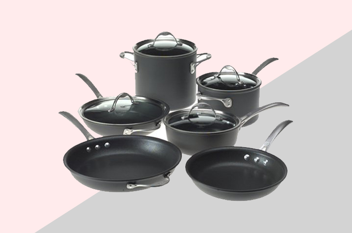 kitchen pots and pans