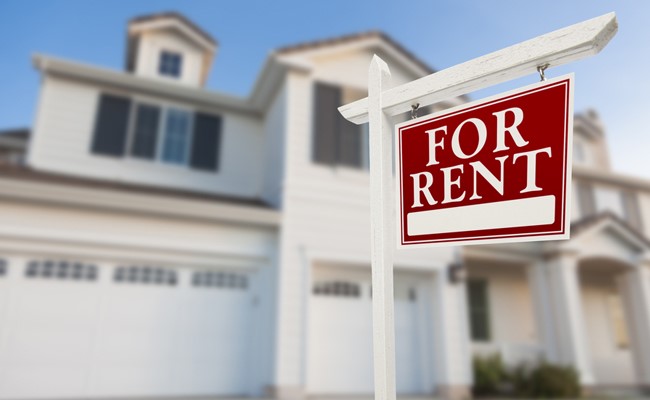 luxury home for rent with for rent sign in katy texas