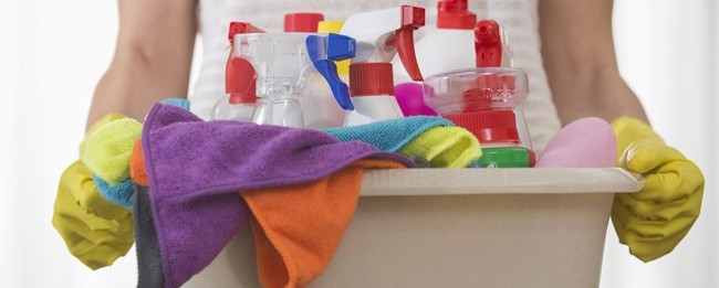 Katy property manager cleaning supplies