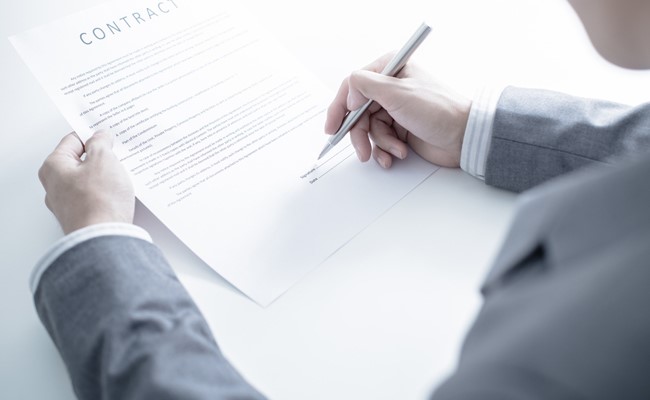 writing a contract